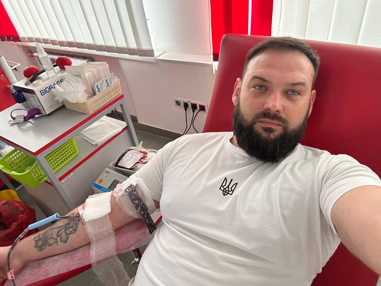 Ірина Борзова підтримала донорську ініціативу на Вінниччині власним