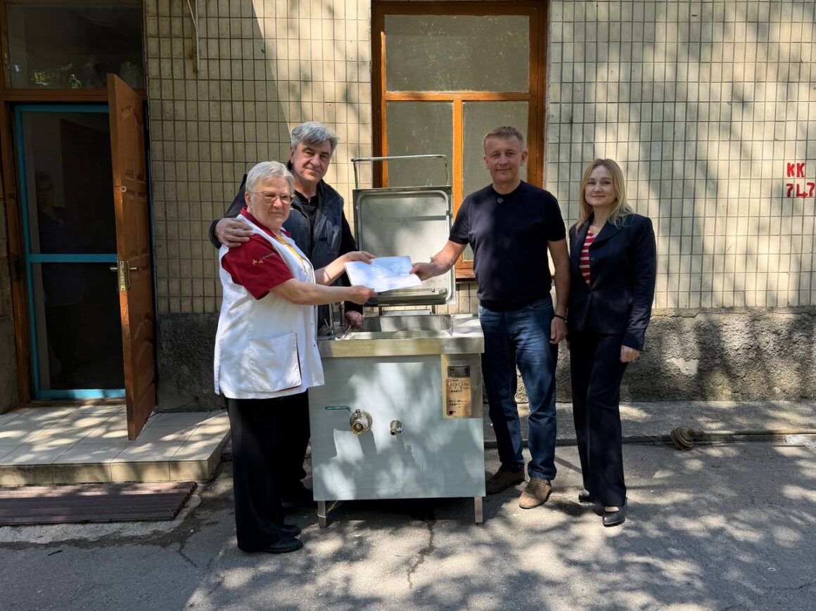 Для одного із закладів охорони здоров’я на Вінниччині придбали новий харчовий котел