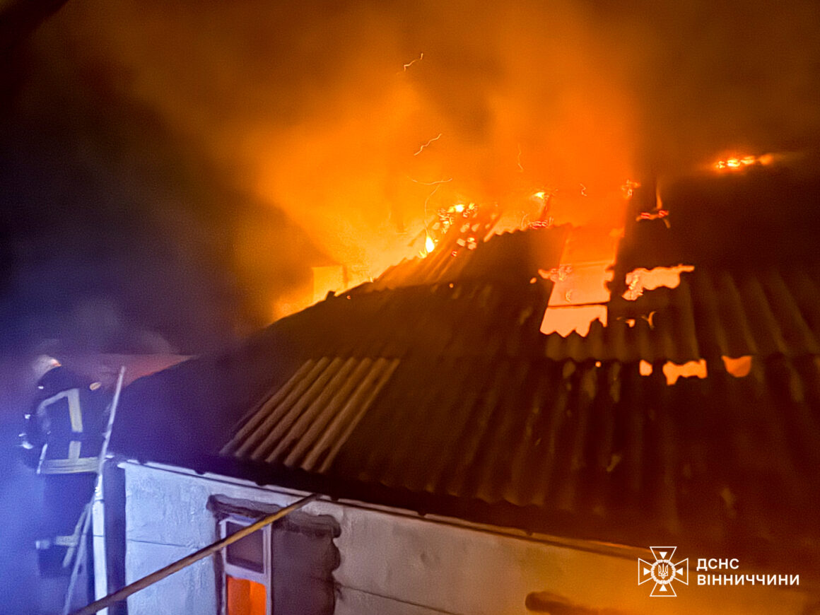 11 пожеж за добу на Вінниччині