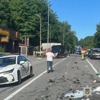 Аварія на об'їзній.
