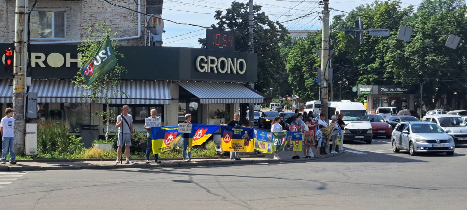 У Вінниці провели акцію підтримки полонених та зниклих безвісти бійців 120-ї бригади. Фото