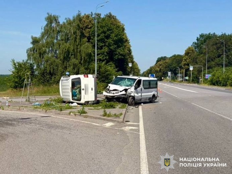 Три ДТП з постраждалими сталися у Вінницькій області на вихідні