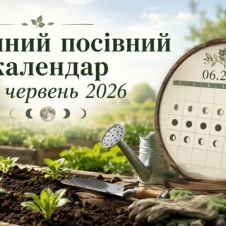 Місячний календар.