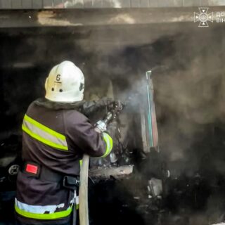 Пожежа на Вінниччині.