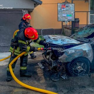 Пожежі у Вінниці.