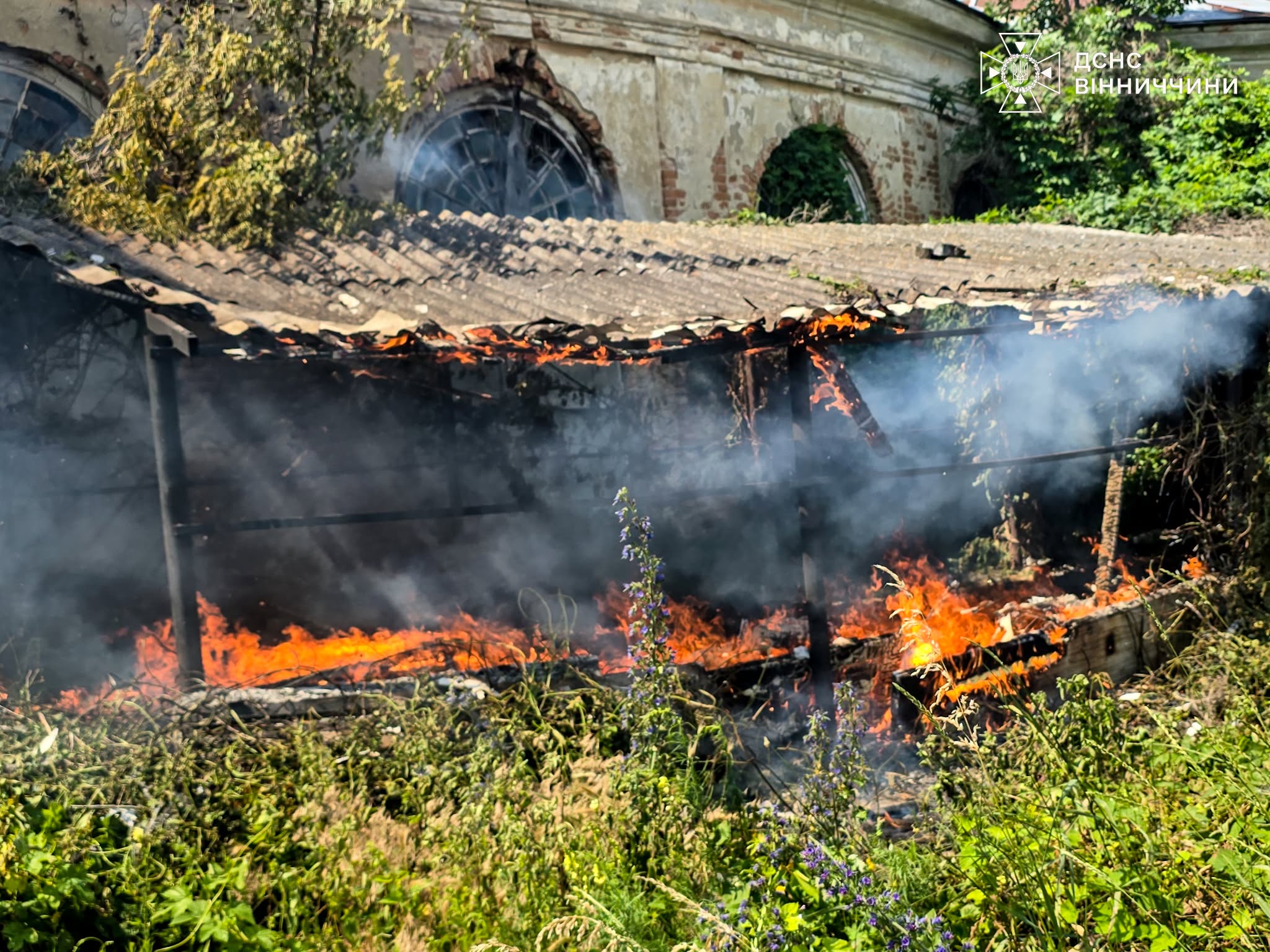 На Вінниччині сталося вісім пожеж