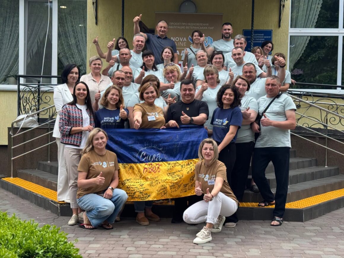 На Вінниччині відбувся другий заїзд у межах проєкту для сімей ветеранів «Сила двох»
