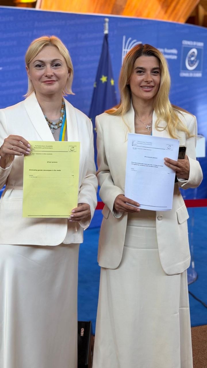 ПАРЄ ухвалила резолюцію Лариси Білозір про забезпечення сталої продовольчої безпеки в умовах кризи