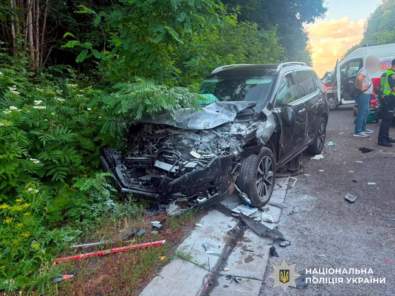 Сталося ДТП на об’їзній дорозі у Вінниці за участі трьох транспортних засобів