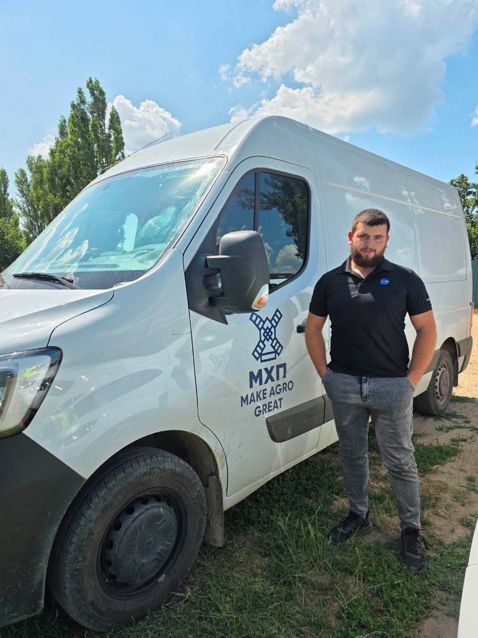 Усього за рік Богдан Гончар пройшов шлях від водія до лінійного інженера у Вінницькому хабі МХП