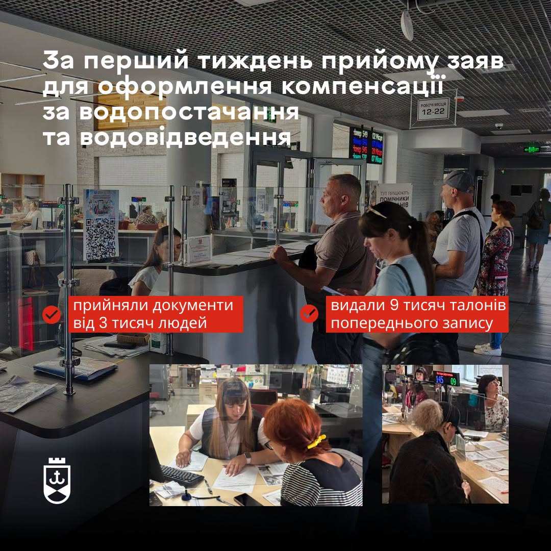Документи на муніципальну доплату за воду подали 3 тисячі вінничан