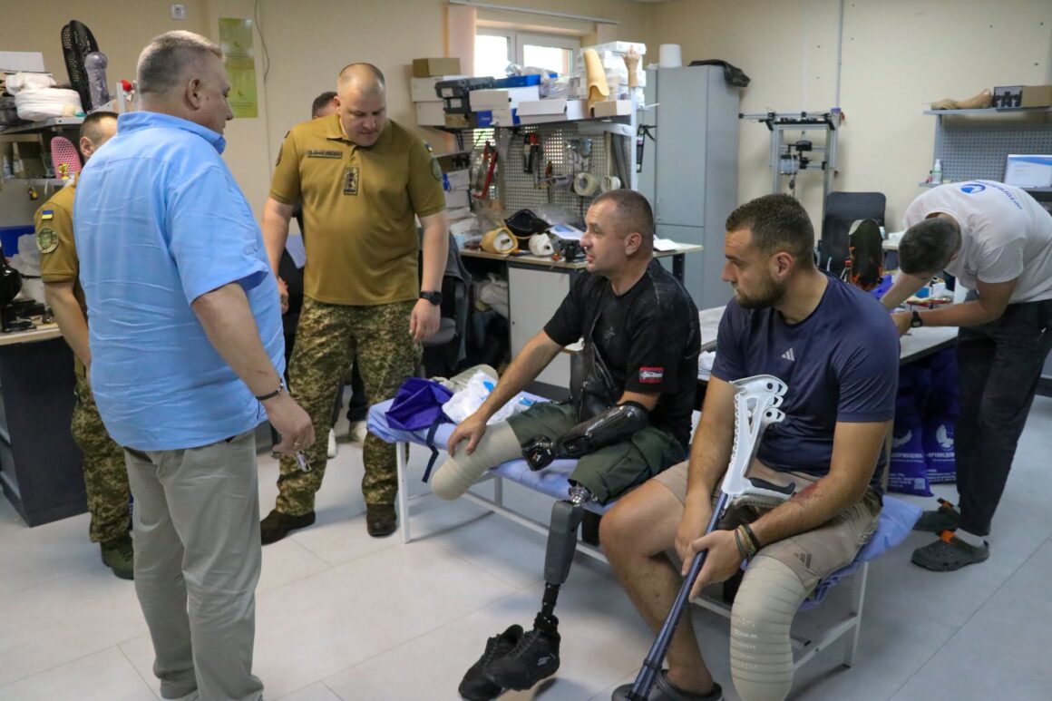 Вінницький 40 полк НГУ розширює можливості реабілітації та протезування військовослужбовців