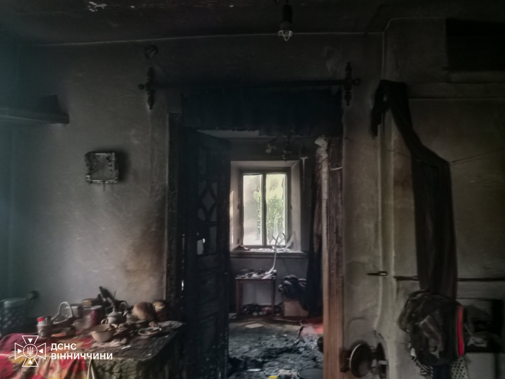 Під час пожежі на Вінниччині загинув чоловік