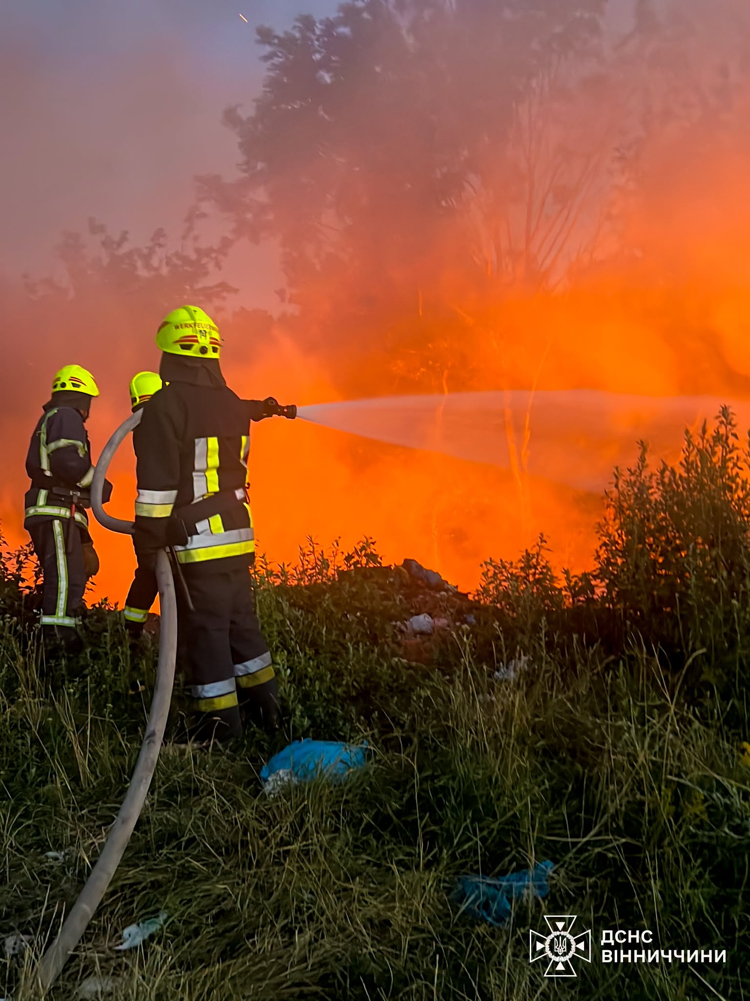 На Вінниччині сталося дві пожежі в екосистемах