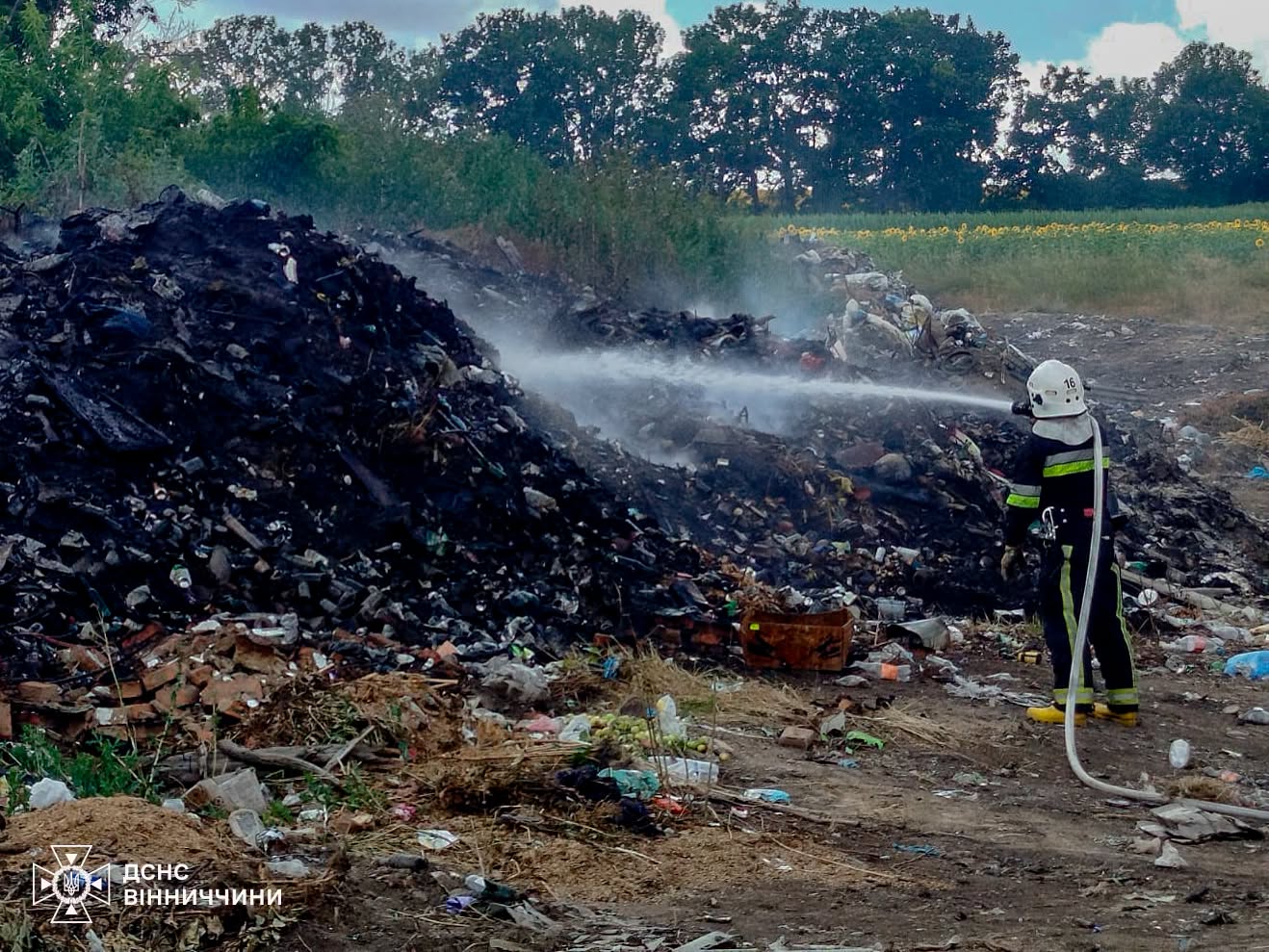 Шість пожеж загасили у Вінницькій області