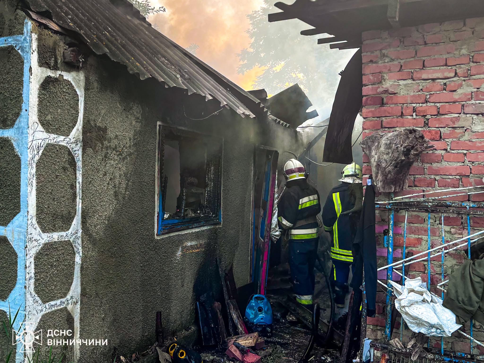 У Вінницькій області пожежі сталися через людську недбалість та негоду