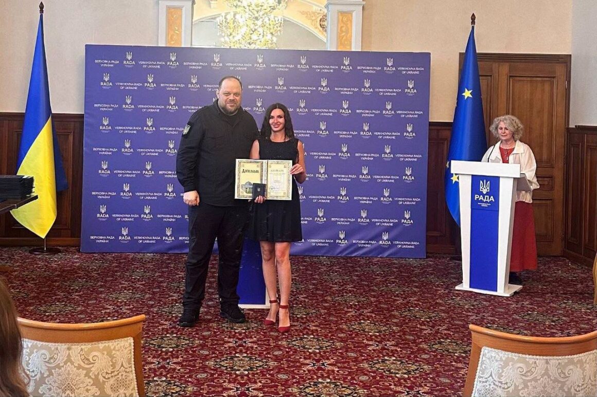 Вінницьку професорку нагородили парламентською відзнакою