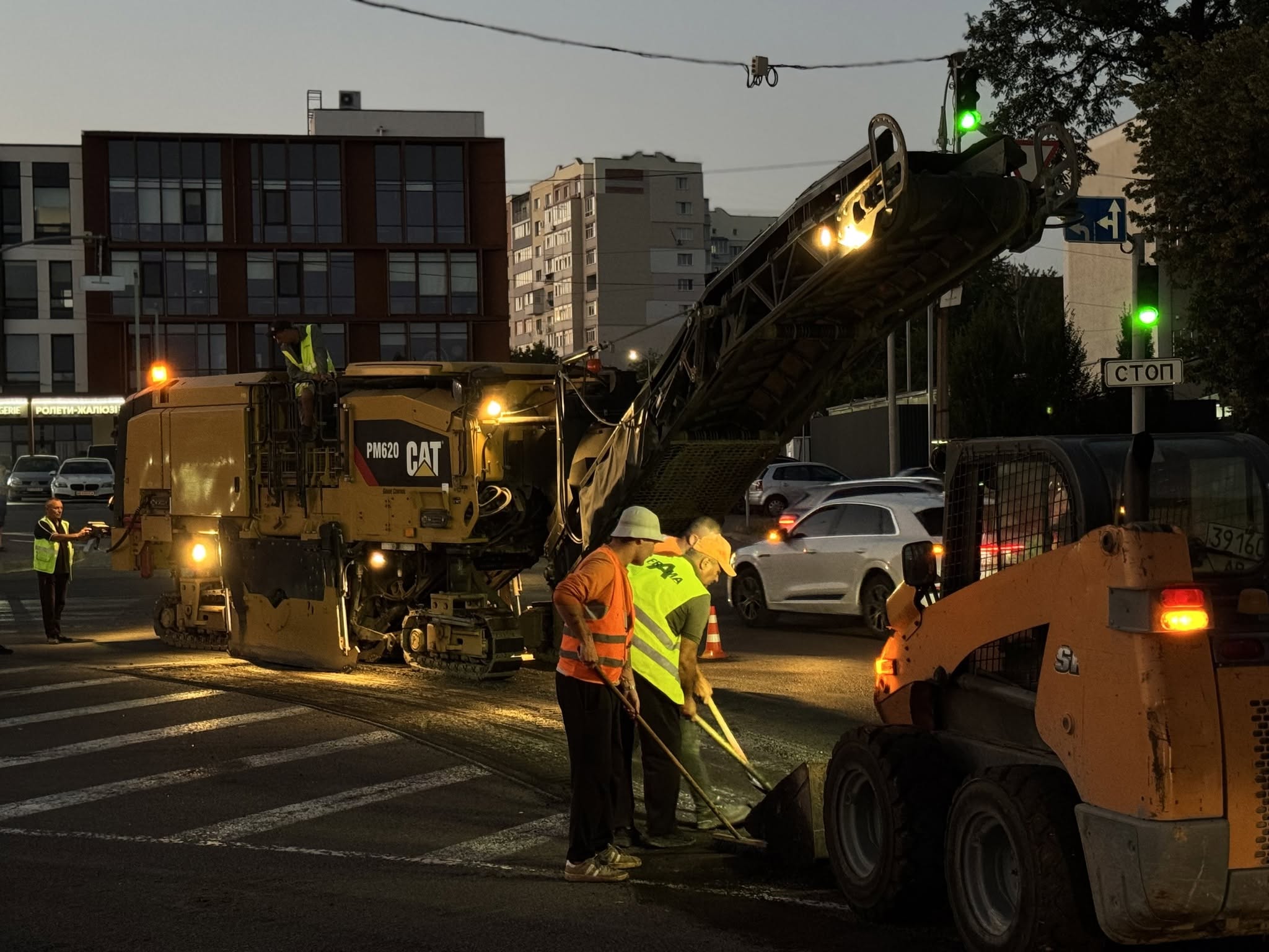У Вінниці завершують ремонт дороги на перехресті Барського та Хмельницького шосе