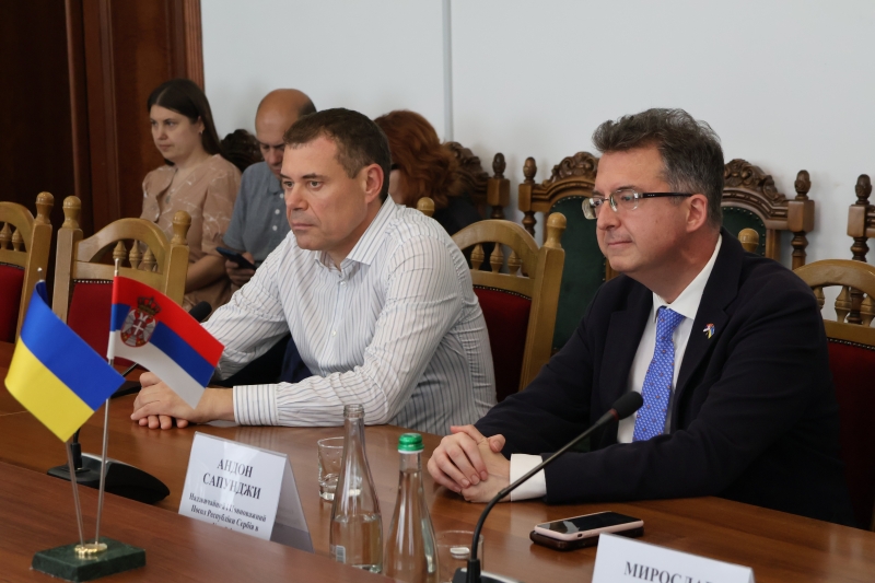 Вінниччину відвідав посол республіки Сербія