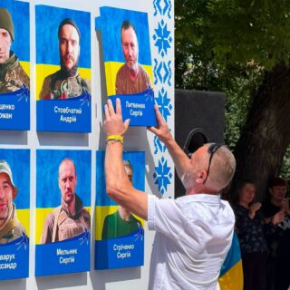 Зняа портрет з Алеї Надії.