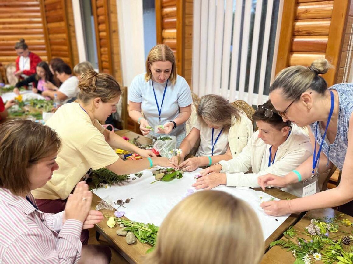 На Вінниччині дружини Захисників проходили програму відновлення. Фото
