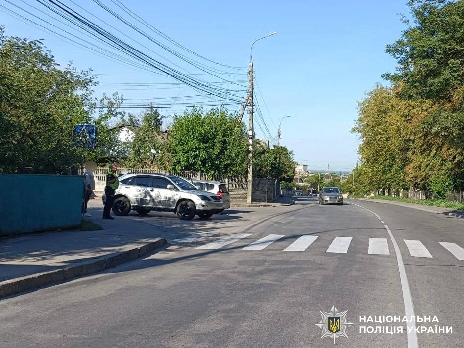 У аваріях на Вінниччині травмувалися жінка-пішохід та водій скутера