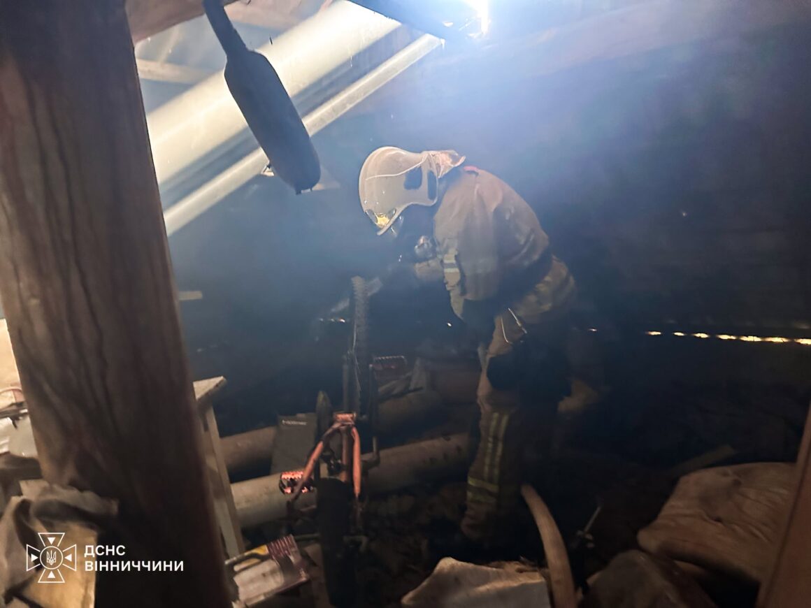 У Вінницькій області горіли житлові будинки та магазини