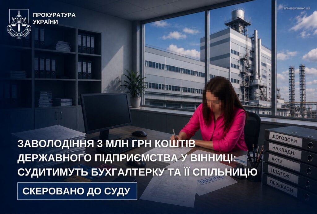 У Вінниці судитимуть двох жінок за заволодіння понад 3 млн грн націоналізованого держпідприємства