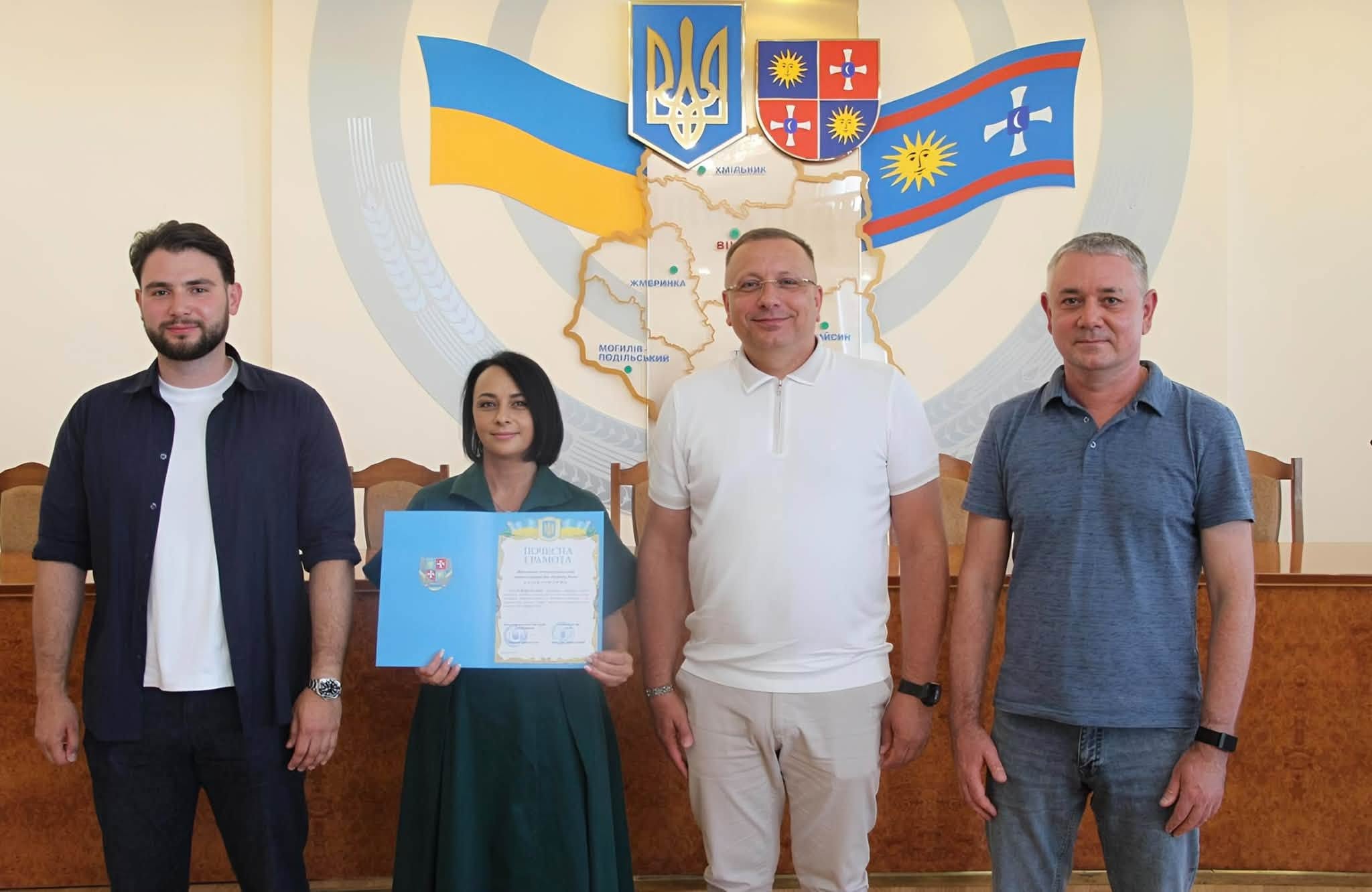 Відзначили фахівців Вінниччини з нагоди Дня будівельника
