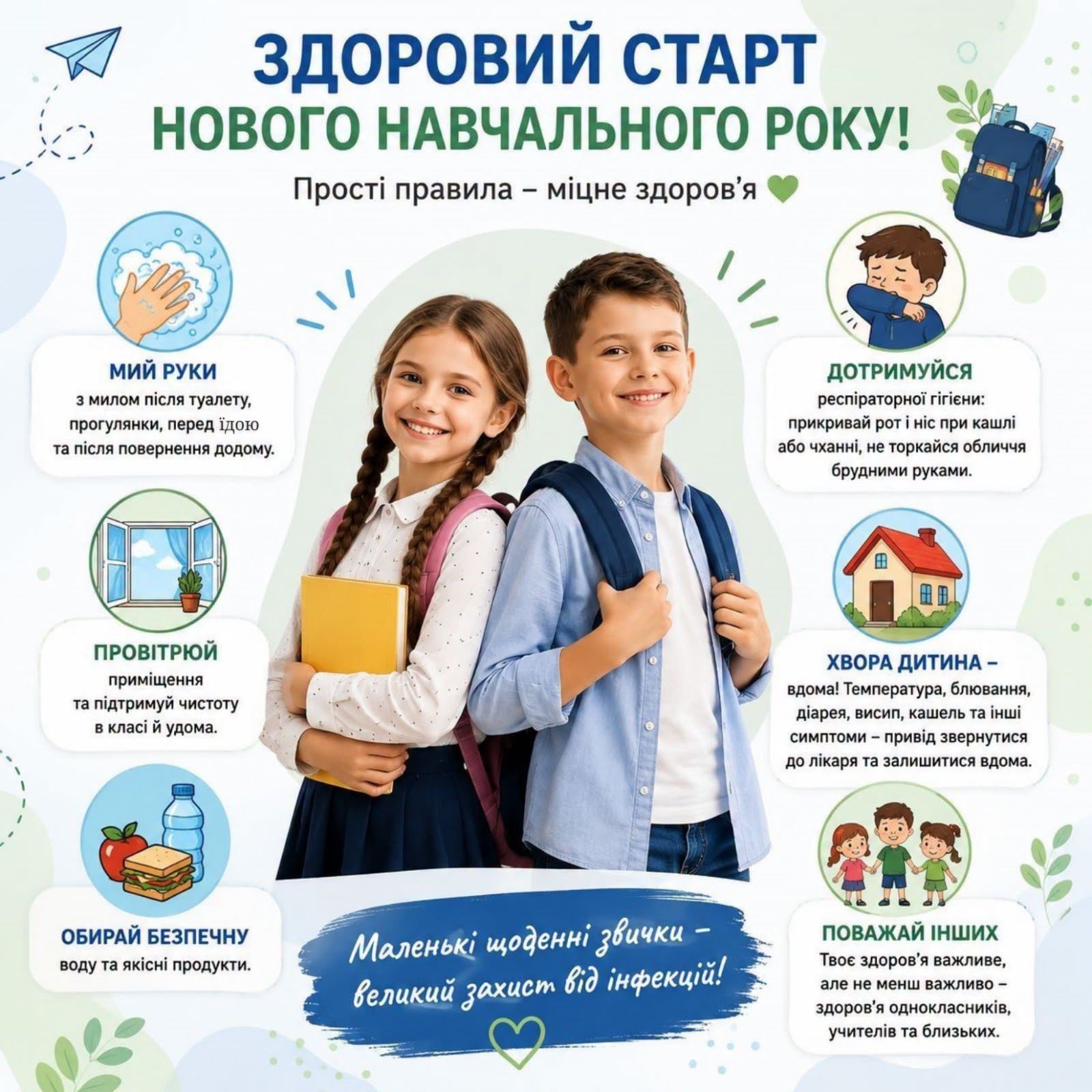 Школа без інфекцій: що вінничанам варто зробити перед початком навчального року