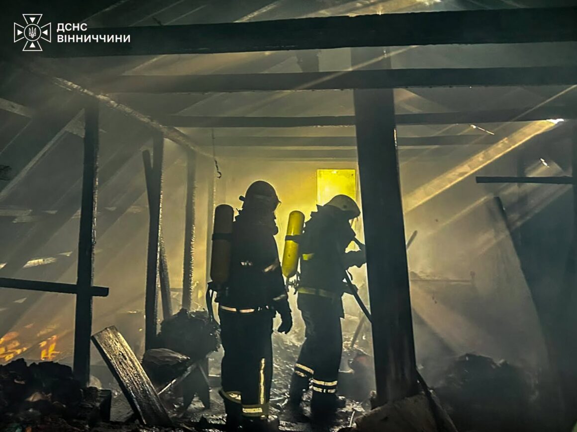 На Вінниччині сталося чотири пожежі через короткі замикання