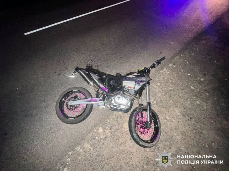 У двох аваріях на Вінниччині травмувалися водії мотоциклів