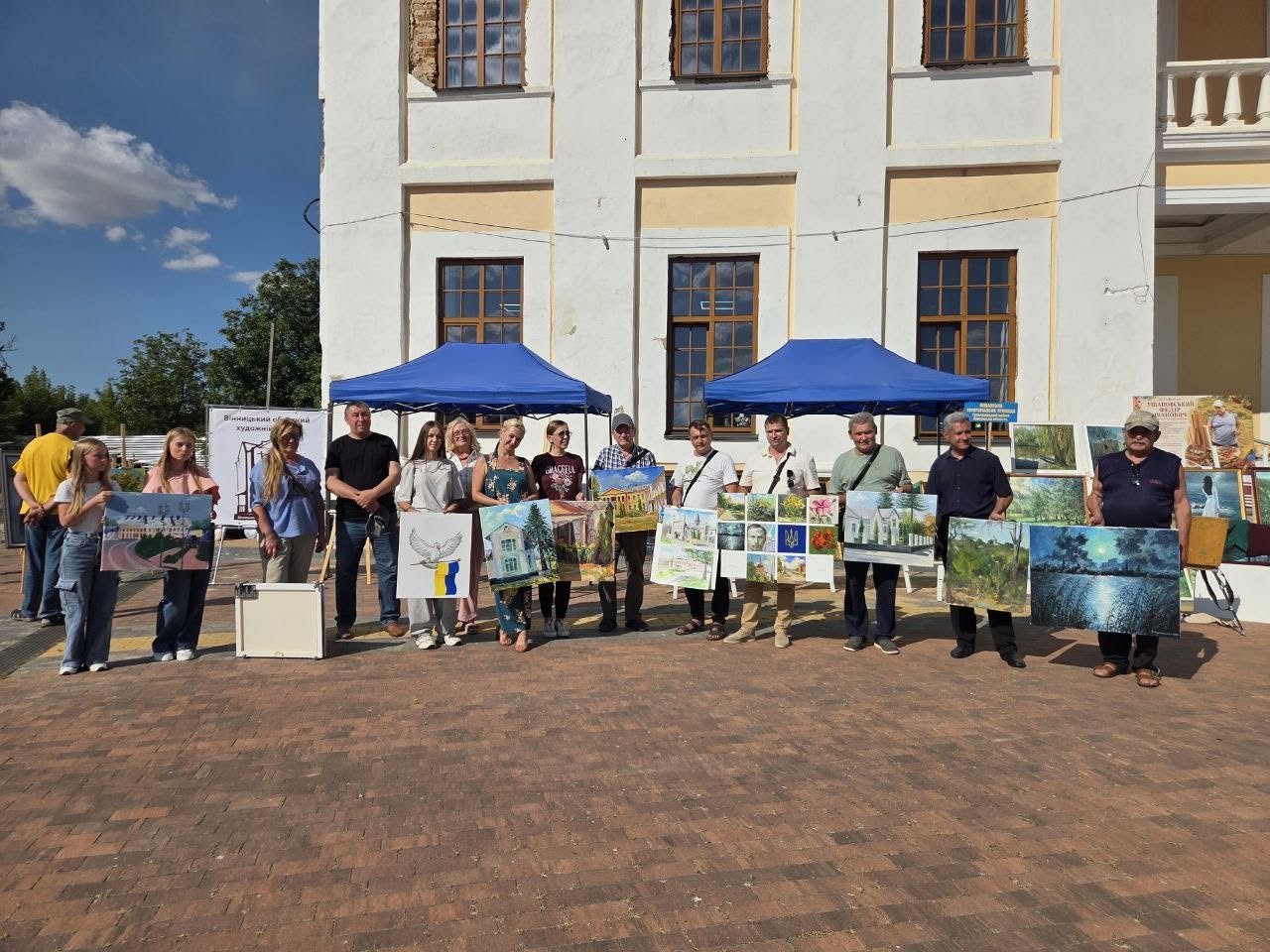 На Вінниччині художній пленер присвятили 35-й річниці Незалежності України