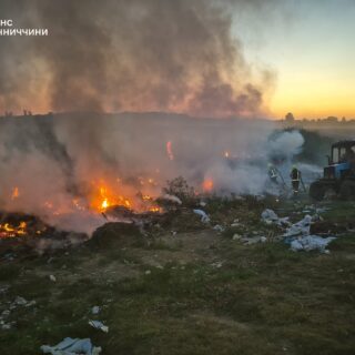 Пожежа на Вінниччині.