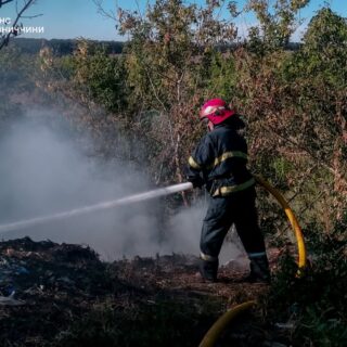 Пожежі на Вінниччині.