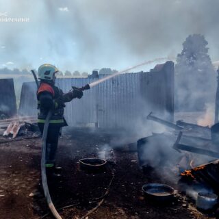 Пожежі на Вінниччині.