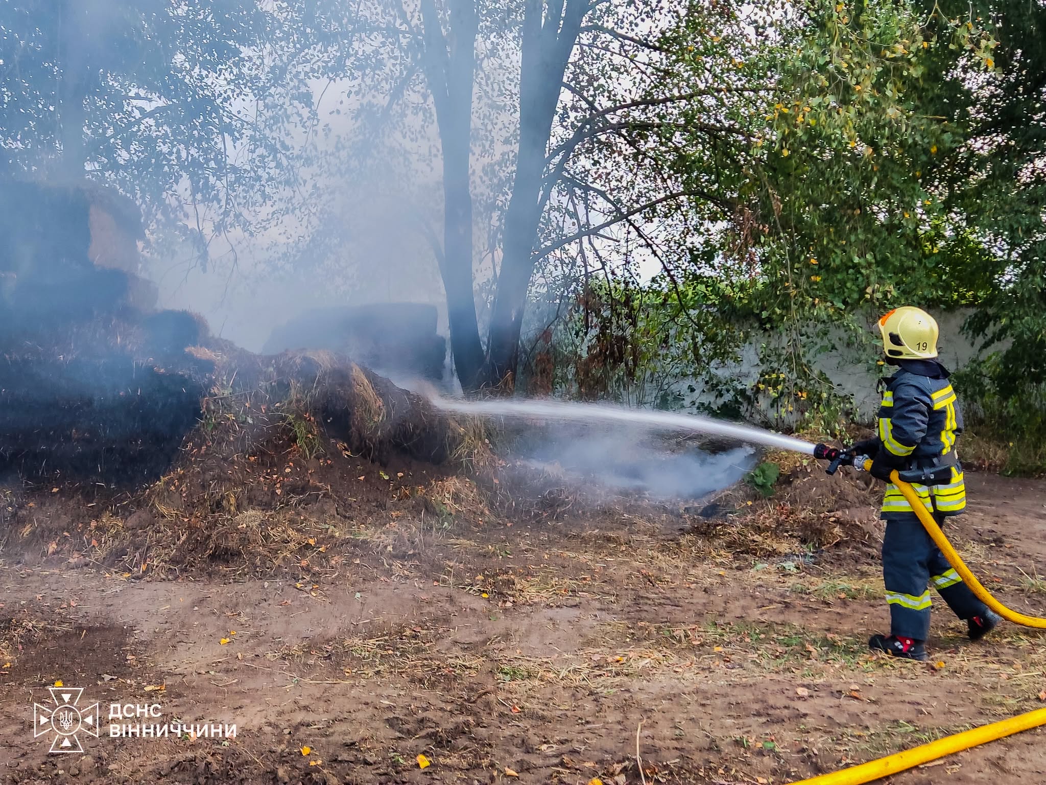У Вінниці під час пожежі постраждав чоловік