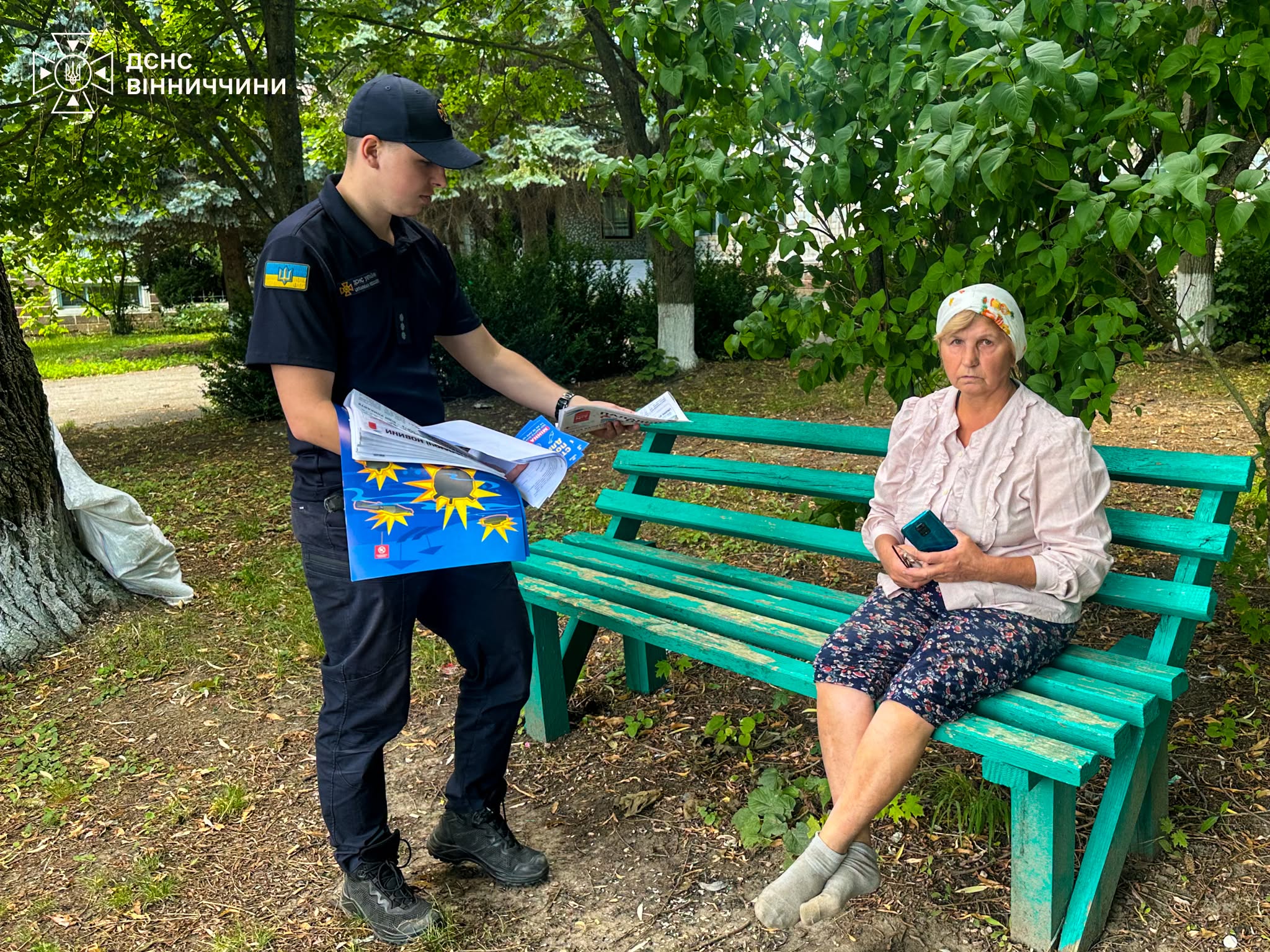 Після загибелі у воді чоловіка, рятувальники провели в Мурафській громаді інформаційний рейд
