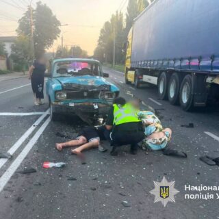 Аварія на Київській.