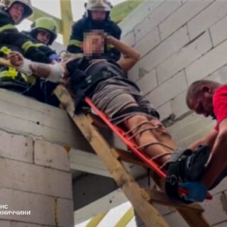 Травмувався чоловік.