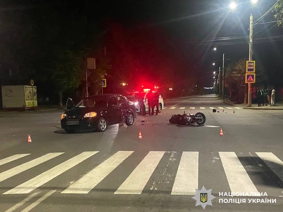 У Вінницькій області за вихідні сталося чотири ДТП, серед постраждалих – шестимісячна дитина