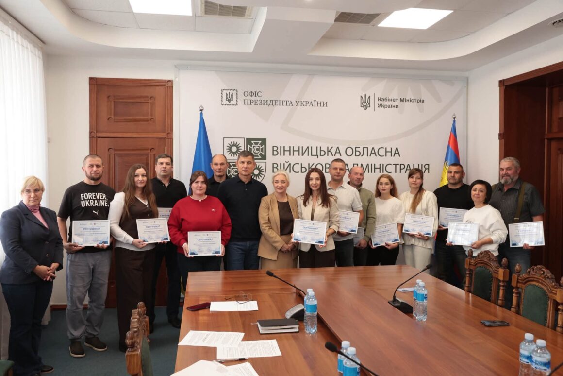 13 підприємців Вінниччини отримали обласні гранти