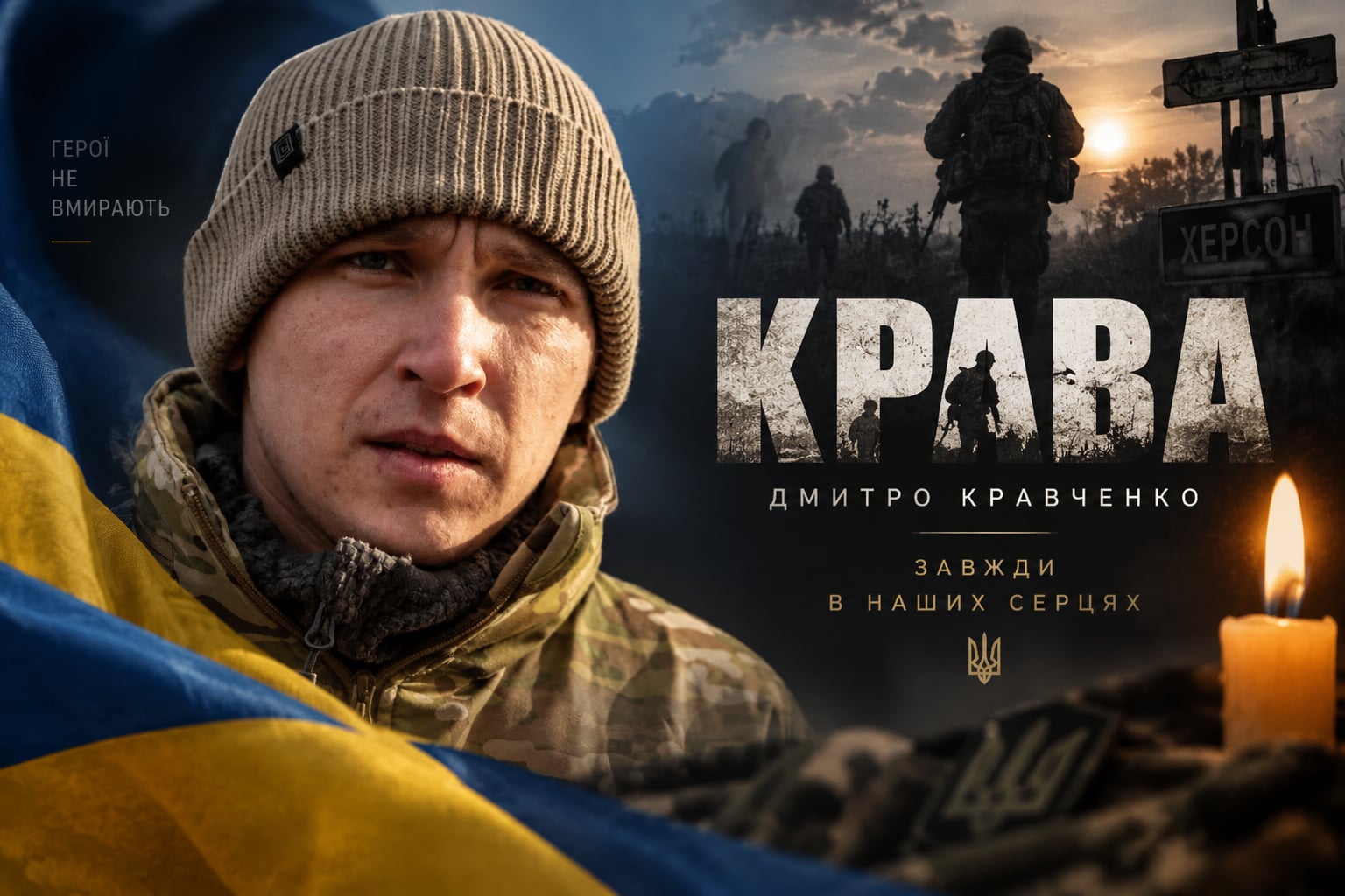 У Вінниці вшанують пам’ять захисника Дмитра Кравченка «Крави»
