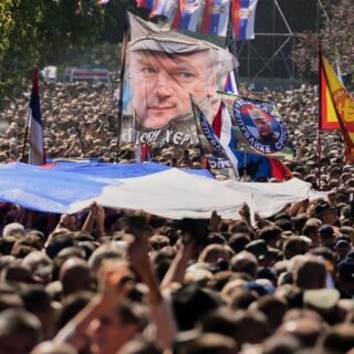 Похорони в Белграді.
