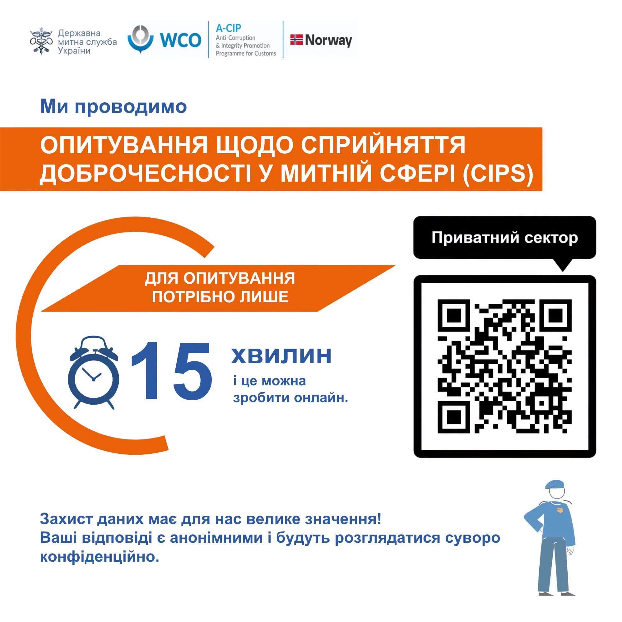 Вінницька митниця долучилась до опитування CIPS – 2026