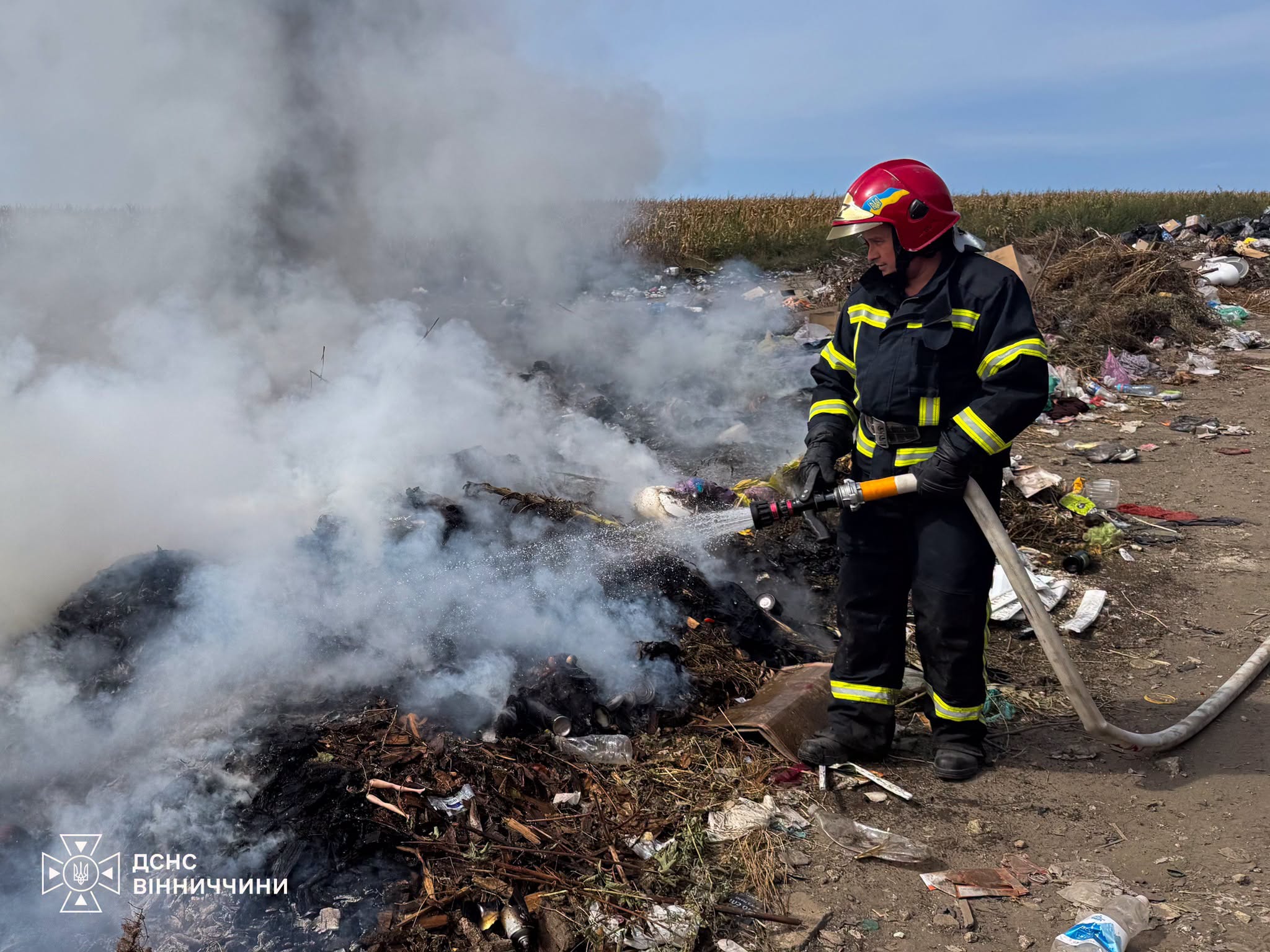 На Вінниччині за добу загасили 16 пожеж