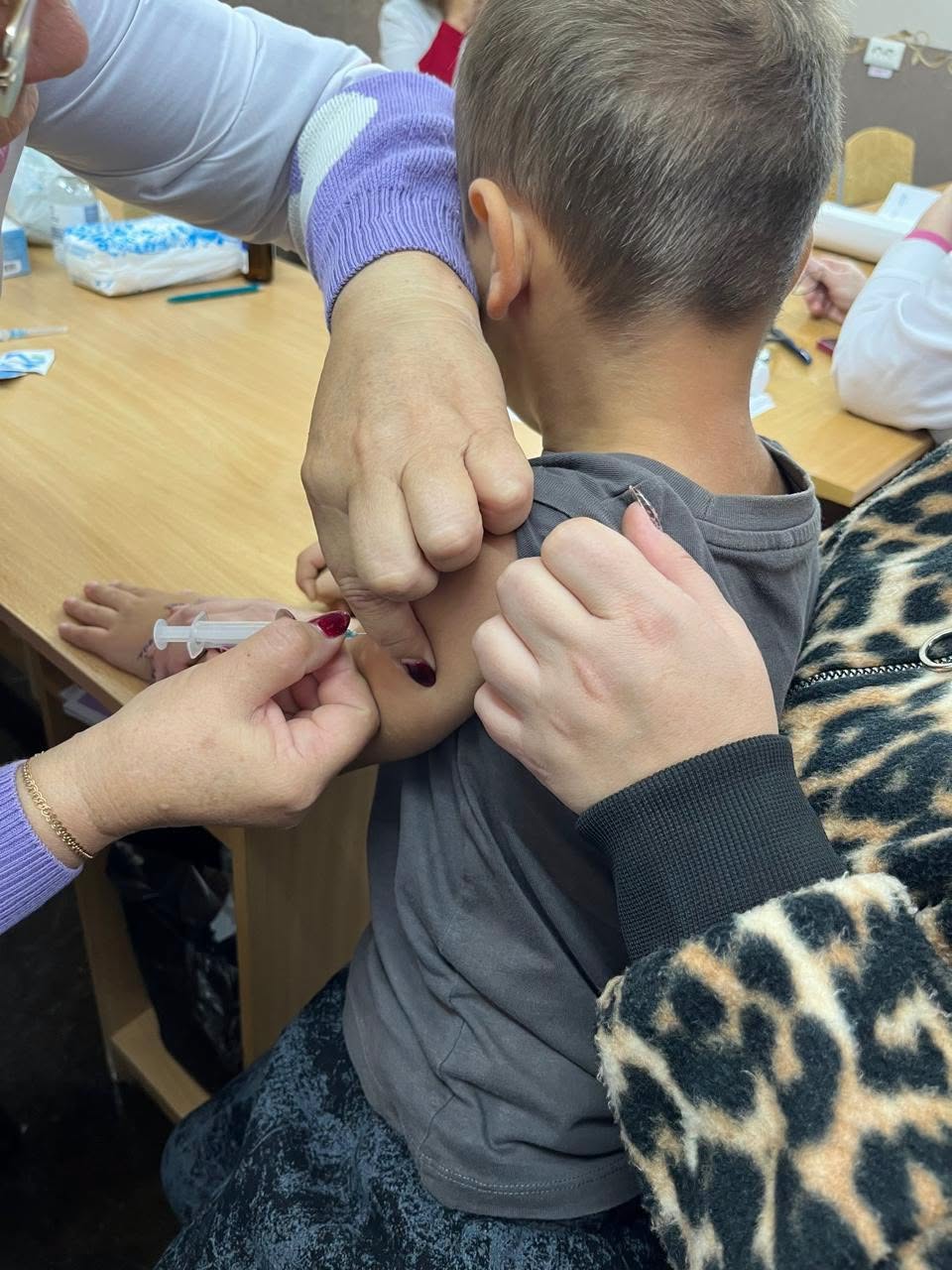 У Вінницькій області провели виїзні сесії вакцинації проти кору, епідпаротиту та краснухи