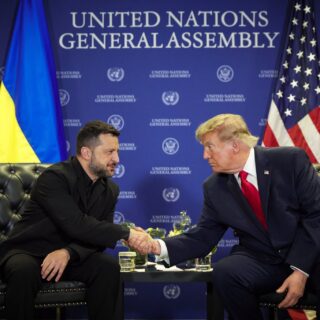Трамп та Зеленський.