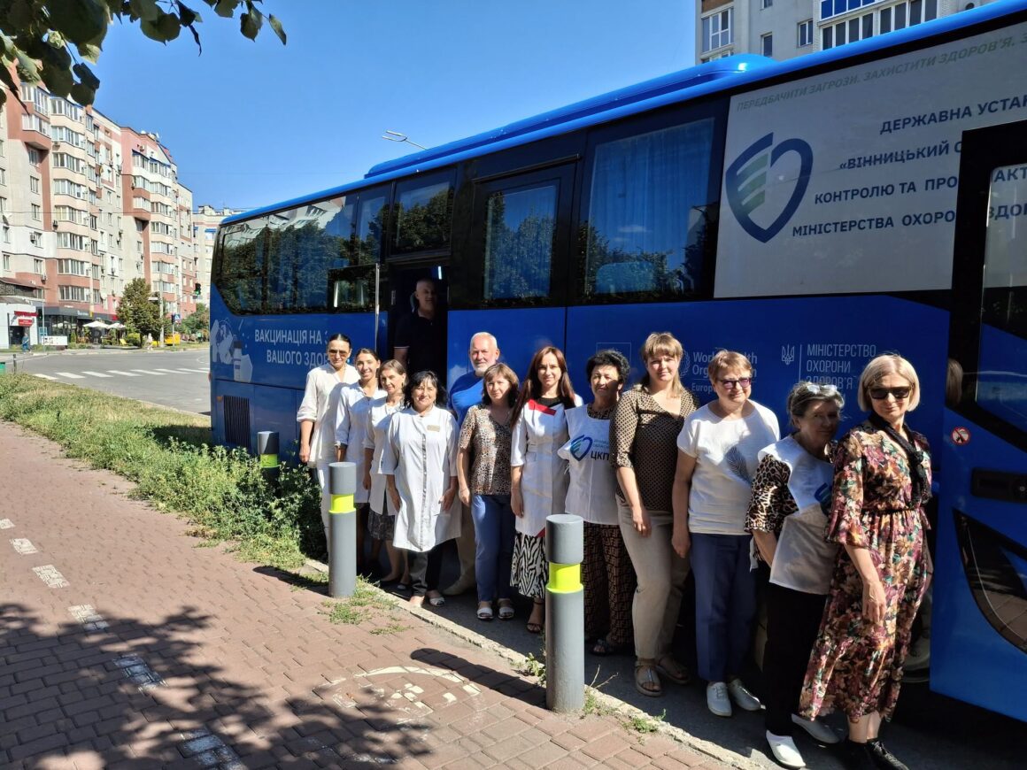 На бульварі Свободи у Вінниці працював «Майданчик здоров’я»