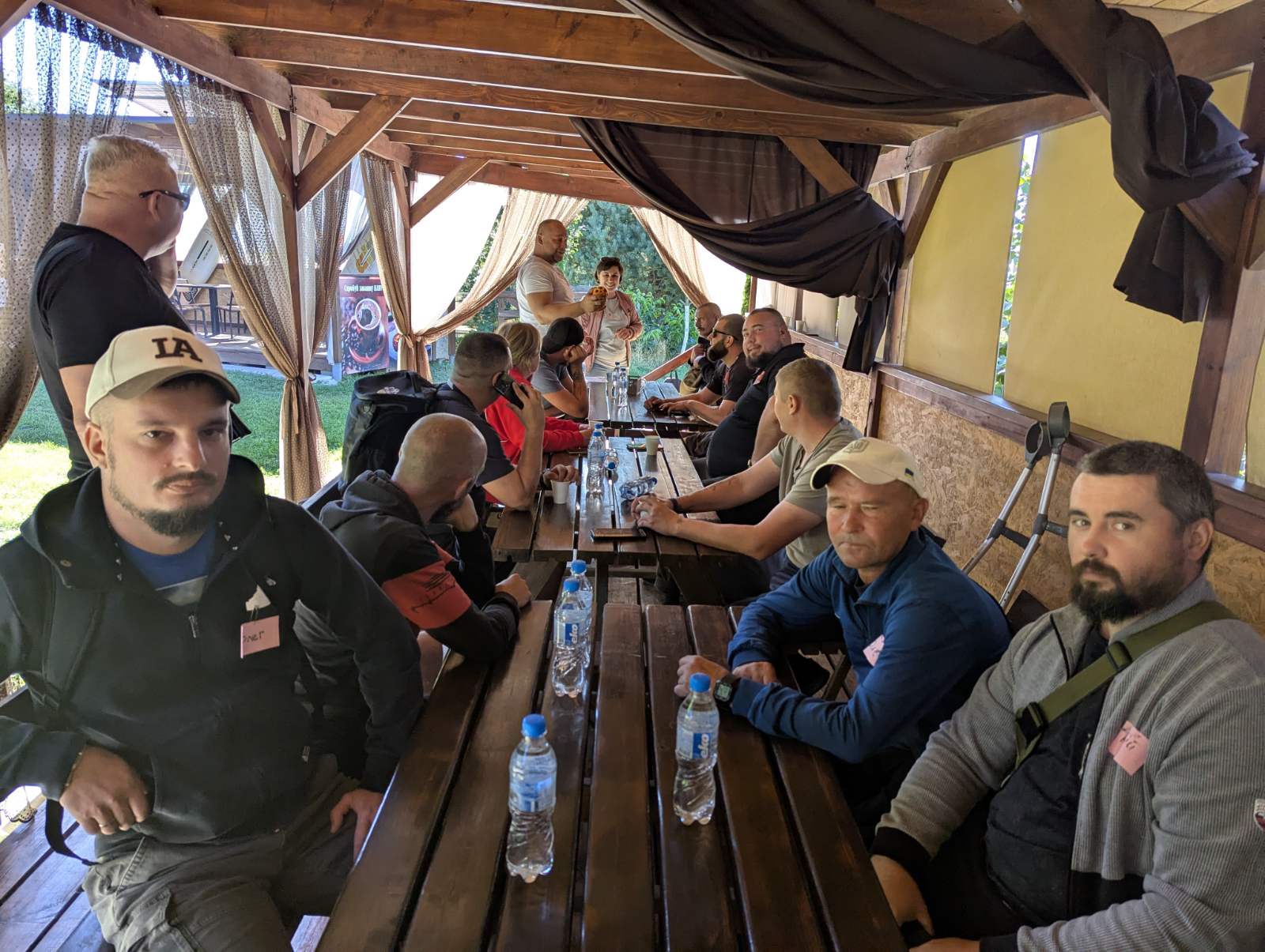 Ветерани з Вінниччини спіймали гігантського товстолоба під час ретриту